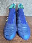 Adidas Predator 18  Fg Size 13 - Unity Ink aero Green Elite Laceless Cleats