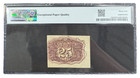 1863 Us 25 Cents Second Issue Fractional Currency Fr  1283 Pmg Vf 35 Epq