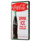 Coca-cola Drink Ice Cold Embossed Magnet  2  X 2 8  