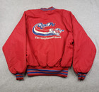 Vintage Pla Jack By Dunbrooke Jacket Adult Large Red Softshell Greyhound Logo