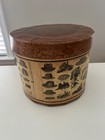Vintage Chip And Felt Hat Box