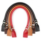 2pcs Leather Shoulder Handbag Replacement Purse Handle Diy Bag Strap 40 60cm