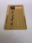 Vintage Playboy Club Gold Metal Key Card Membership G G Stephens International