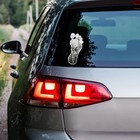 Footprint Bigfoot Sasquatch - Vinyl Decal Sticker - Car Window Laptop - Ebn9218