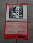 Bird With The Crystal Plumage Original Movie Pressbook Dario Argento 1970
