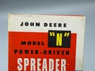 1957 John Deere Model N Manure Spreader Farm Advertising Vintage Brochure