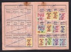 Latvia 1982 Soviet Professional Union Book With Revenue   Dues Stamps