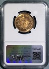 Portugal 1892 10 Reis Full Red Bronze Chbu Coin Carlos I Top Pop Ngc Ms65rb 5 0
