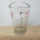 Vtg Coors Beer Pitcher 1970s Clear Heavy Glass Beverage Banquet Bar Pub