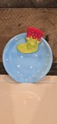 Retired Rare Happy Everything Coton Colors Ceramic Christmas Stocking Spoon Rest