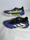 Adidas Barricade Shoes Metallic Blue Tennis Court Sneakers Shoes  Men   s Sz 12 5m