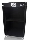 Rack Mount Cabinet Flight Case - Studio Mixer Dj Booth Cart Stand Amp Stage Gear