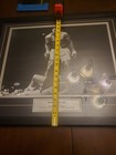 Muhammad Ali Vs Sonny Liston Hand Signed Autographed Framed Wall Photo With Coa