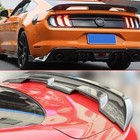 Rear Trunk Spoiler Wing Compatible With Ford Mustang 2015-2024 Gt ecoboost      
