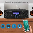 Wireless Bluetooth Home Power Amplifier 200 Watt Audio Stereo Receiver  Lifetime