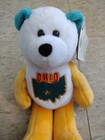 Ohio State Bear   Quarter 17th Limited Treasures Coin Plush Beanie Collectible