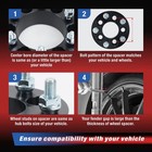 38 1mm 6x139 7 Hubcentric Wheel Spacers 77 8mm M14x1 5 Studs For Dodge Ram 1500