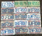 North Carolina License Plate Lot Of 47   Nc