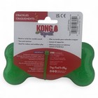 Kong Dental Squeezz Bone Medium Treat Stuffable Teeth Cleaning Dog Chew Toy 6x3 