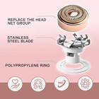 4 Packs Replacement Heads Compatible With Finishing Touch Flawless Gen 2 Facial