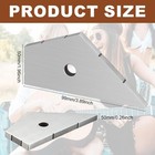 Boao Fret Kisser Fret Leveling Tool Stainless Steel Luthier Tool For Guitar