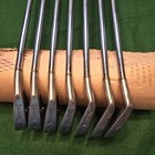 Vintage Spalding Eagle Irons 3-9 Set   Lightning Steel Shafts   Cleaned