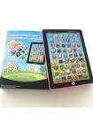 Kids Learning Tablet Toy Interactive Educational Pad With Music Pink