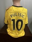 Chelsea Fc Pulisic Away Yellow Jersey Us Adult Large