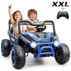 2 Seater Kids Electric Car 24v Ride On Toy Battery Power Wheels Utv With Remote