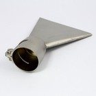 Leister 80mm Wide Slot Straight Nozzle For Bitumen 107 131