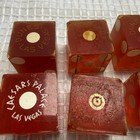 8 Vintage 60s Casino Dice Las Vegas Stardust Golden Gate Caesars Bonanza Dunes
