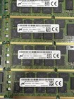 Lot Of 8 - Micron 16gb - 2rx4 - Pc3l-12800r Ecc Registered Server Memory Ram