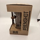 Original Benshot Pint Glass W  Real 50 Bmg Bullet Wedding Military Unique Gift