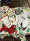 Lot Of 12 Cloth Diaper Covers One Size Snap With Cloth Inserts Complete
