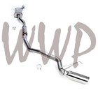 Openbox Stainless 2 5  Catback Exhaust Muffler System For 17-22 Honda Ridgeline