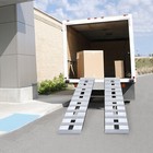 2x 6000lbs 60  X 12  Aluminum Trailer Ramps For Car Atv Truck Auto   Hook Ends