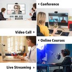 1080p Hd Webcam With Microphone  Streaming Computer Web Camera For Laptop des   