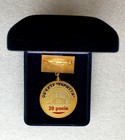 Rare Medal  20 Years Of Object   Shelter   For Liquidators Of Chernobyl Accident