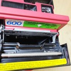 Vintage Polaroid Cool Cam 600 Instant Film Camera Red   Black Film Tested Works