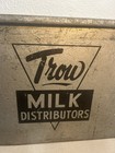 Vtg Galvanized Metal Insulated Trow Milk Distributors Milk Porch Box Free Ship