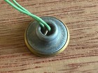 The Lincoln Button Metal Vintage Jeans Overalls Uniform Advertising Brass Tone