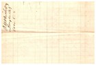 Antique Handwritten Signed P w  Bishop New York Ny 1868 Settlement Suit Court