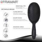 Detangling Curly Hair Brush - Effortless Tangle-free Styling For All Hair Types