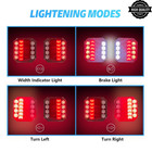 Magnetic Wireless Led Trailer Lights Kit Waterproof Rechargeable For Towing New