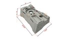 Louisville Step Ladder Gray Top Cap Pk1042a For Fs1500 Series