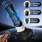 12  Big Black Thrusting Dildo Vibrator - Huge Thick Bbc Thick Dildo With Strong