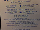 Eric Clapton Yardbirds 1964 First Printing Concert Flyer Handbill