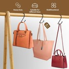 15 Pack Purse Hanger Closet  Bag Organizer Purse Hooks For Closet Keeping Purses