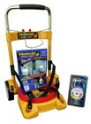 Propane Easy Cart Tank Carrier For Bbq Grill W- 20 Lb Scale Fuel Gauge Included 