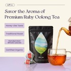 Pipi Tea Organic Oolong Bags     Whole Leaf  20  4g Each  20